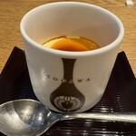 ひつまぶし 登河 - デザートプリンもうまし！