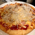 イタリアン チャイナバル村塾 - 牛肉とトマトのピッツァ1690円