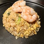 イタリアン チャイナバル村塾 - フォアグラの油で炒めた半チャーハン680円