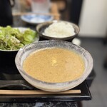 なんか喰ぃ亭 - 胡麻みそつけ汁