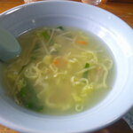 たむら食堂 - もつ煮 ＆ タンメン ＆ いちごアイス 果肉入り