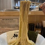 中華蕎麦 神山 - 特製昆布水つけ麺