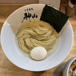中華蕎麦 神山 - 特製昆布水つけ麺