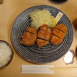 黒豚とんかつ ほり壱 - アベル黒豚ヒレカツ定食(180g)