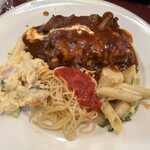 ジジ＆ババ - ハンバーグランチ