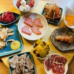 茅場町食堂 History by moto since 2010 - 色々選べるおつまみ小皿４８０円