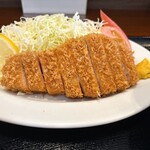 とんかつ いそ - ロースかつ定食　1210円税込