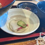 そば吟 - 海老天丼と蕎麦のセット