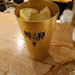 炭火やきとり隠れ家 呑んべゑ - 生レモンハイ