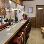 洋食の店　みしな - 店内カウンター✨