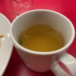 南海飯店 - やわらかい焼ソバのスープ