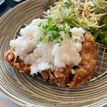 上田丸子グランヴィリオゴルフ倶楽部 - 揚げ鶏のみぞれ掛け　アップ