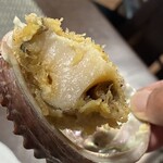 ちかさんの手料理 - アワビは肝付、身が厚いです