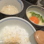 鳥つね - 最後はTKG