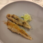 イタリアンレストラン Zucca - メヒカリのフリット スパイス風味