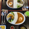 そば処 鬼無里 - ビーフとチキンのダムカレー