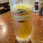 立呑み食堂　ねぎぼうず - 生ビール