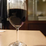 炭火焼 ゆうじ - 赤グラス