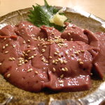 炭火焼 ゆうじ - れば刺し