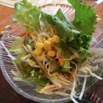 ランチのサラダ