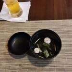 鉄板焼grow - お吸い物