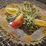 フォルトゥーナ - 鯛のカルパッチョ