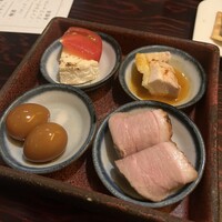 鳥ばか一代 - 前菜4種盛り