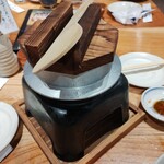 蔵元居酒屋 清龍 - タコとシラスの釜めし680円(税別)