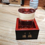 蔵元居酒屋 清龍 - 升酒1合190円(税別)