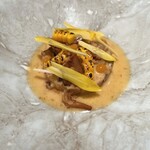 LIAISON - 丹波地鶏　ジロール茸　トウモロコシ