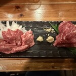 博多もつ鍋 たじまや - 馬刺し盛合せ