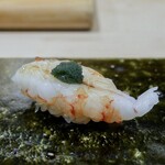 鮨 たな華 - ボタンエビ