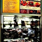 熟成和牛焼肉エイジング・ビーフ - 外から見える熟成庫