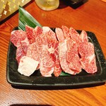 焼肉 さわぎ - こめかみとハラミです