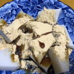 船橋屋 - 黒蜜→きな粉→黒蜜