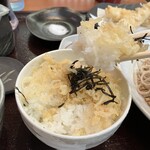 彦いち - 揚げ玉ごはん