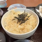 彦いち - 揚げ玉ごはん