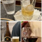 洋食の店　みしな - ハイボールはウィスキーとソーダを分けて提供してくれます(*>ᴗ<*)