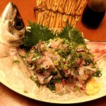 いちいち.つう - 2025年6月再訪したので「真アジのたたき」の写真を追加