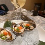 炭火串焼 鶏魚 - 