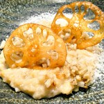 Restaurant Shimiya - 新蓮根のデクリネゾン