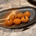 炭火串焼 鶏魚 - 