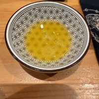日本料理 丸しま - 季節のリキュールはマンゴー酒