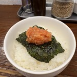 中華そば 馥 - 明太子ご飯