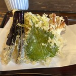 そば処 薬師 - 野菜天がサックサク^_^