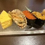 鮨一八 - この4種は食べてからのお楽しみ