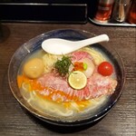 麺処 夏海 - 特製和牛海鮮冷やしらぁめん
