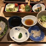 夢庵 - 選べる夏の瀬戸内御膳（生しらす丼、すだちおろしうどん）¥1,649-
