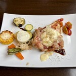 ビストロ felice - 【いわい鶏のモッツァレラのせ焼き】