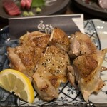 魚酔 - 伊勢赤鶏の塩焼き